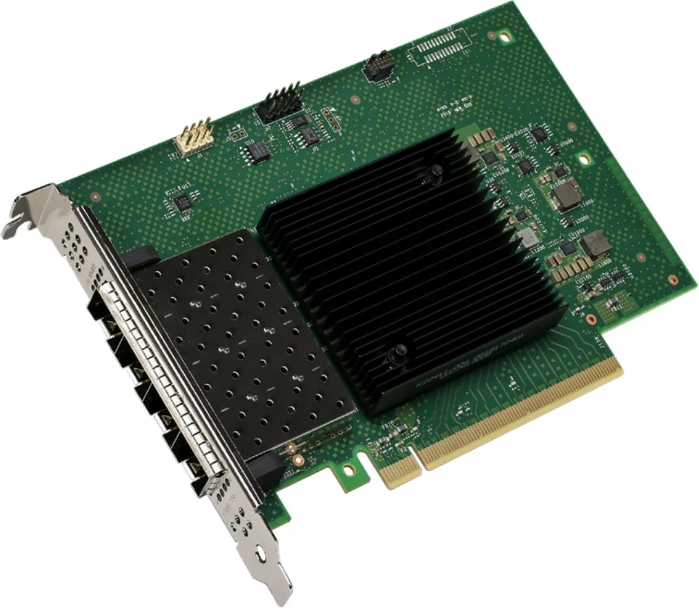 Kartë rrjeti Intel Ethernet E810-XXVDA4, PCI Express, 25000 Mbit/s, Fibër
