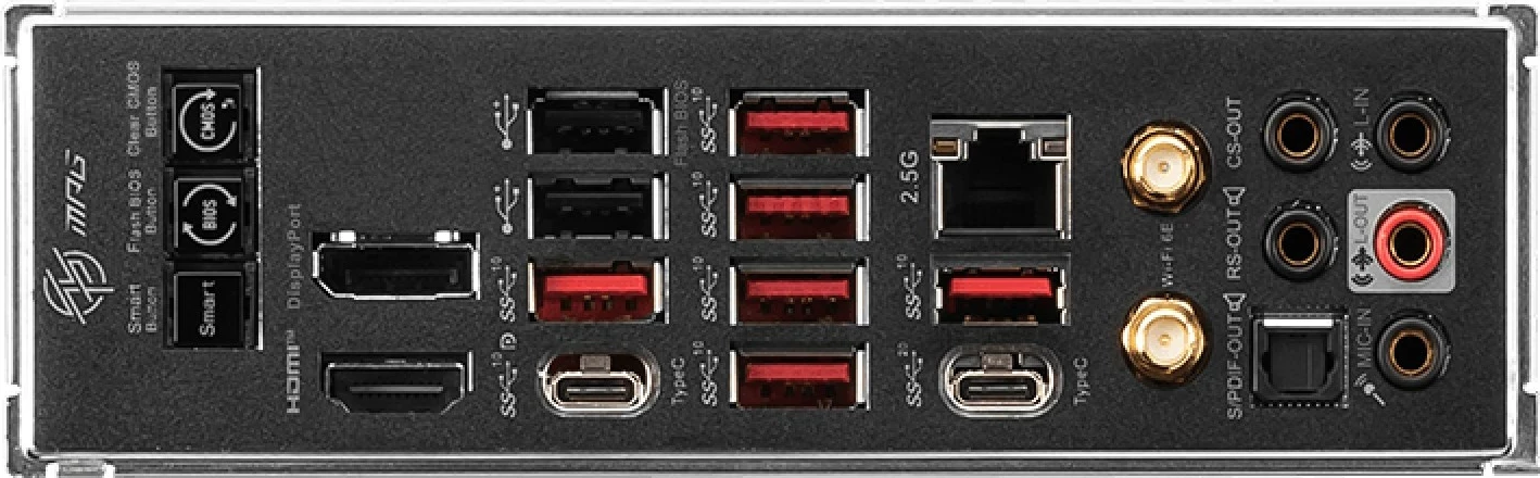 Pllakë amë MSI MPG X670E CARBON WIFI, Socket AM5, ATX, e zezë