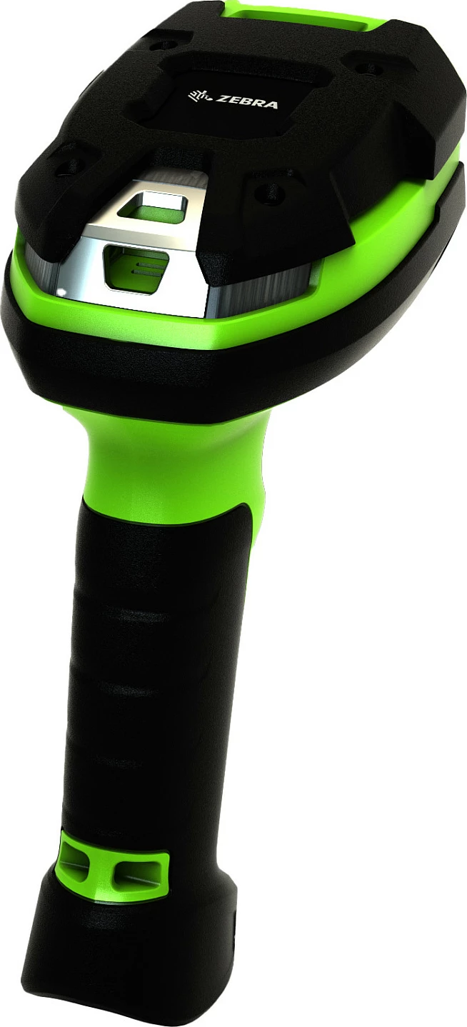 Skaner barkodi Zebra LI3608-ER, 1D, Bluetooth, IP67, 17.1 m, zi/jeshil