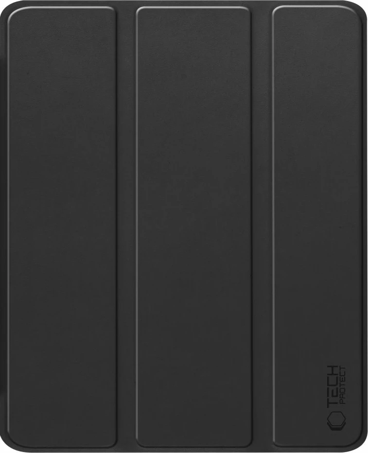 Mbështjellës tablet Tech-Protect SC Pen Case për iPad Air 13" (2024), me vend për Apple Pencil, kapak palosës me sleep/wake, këllëf silikon, i zi