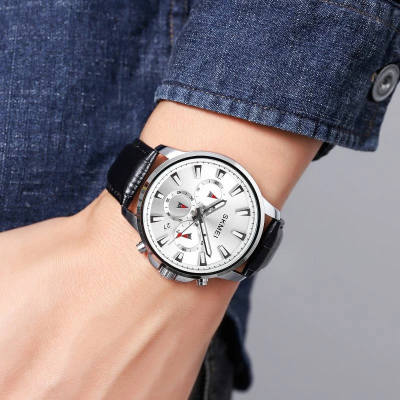 Orë dore për meshkuj Skmei, e zezë