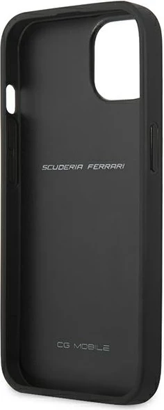 Mbështjellës Ferrari Off Track Quilted për iPhone 13 mini, 5.4", i zi, hardcase