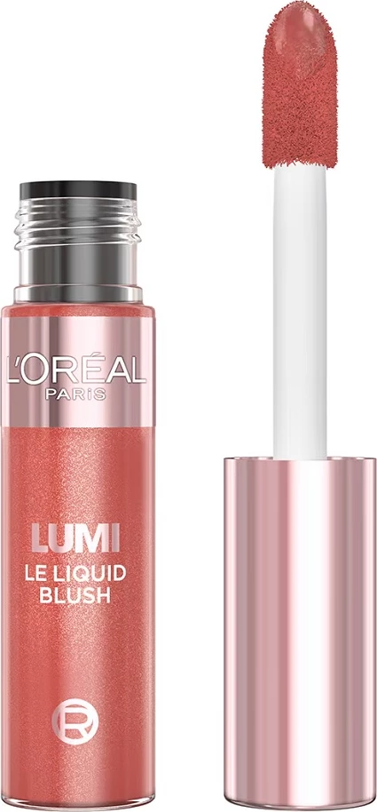 Blush i lëngshëm për femra L'Oreal Paris Lumi Le Liquid Blush 630 Glowy True Rose 10ml