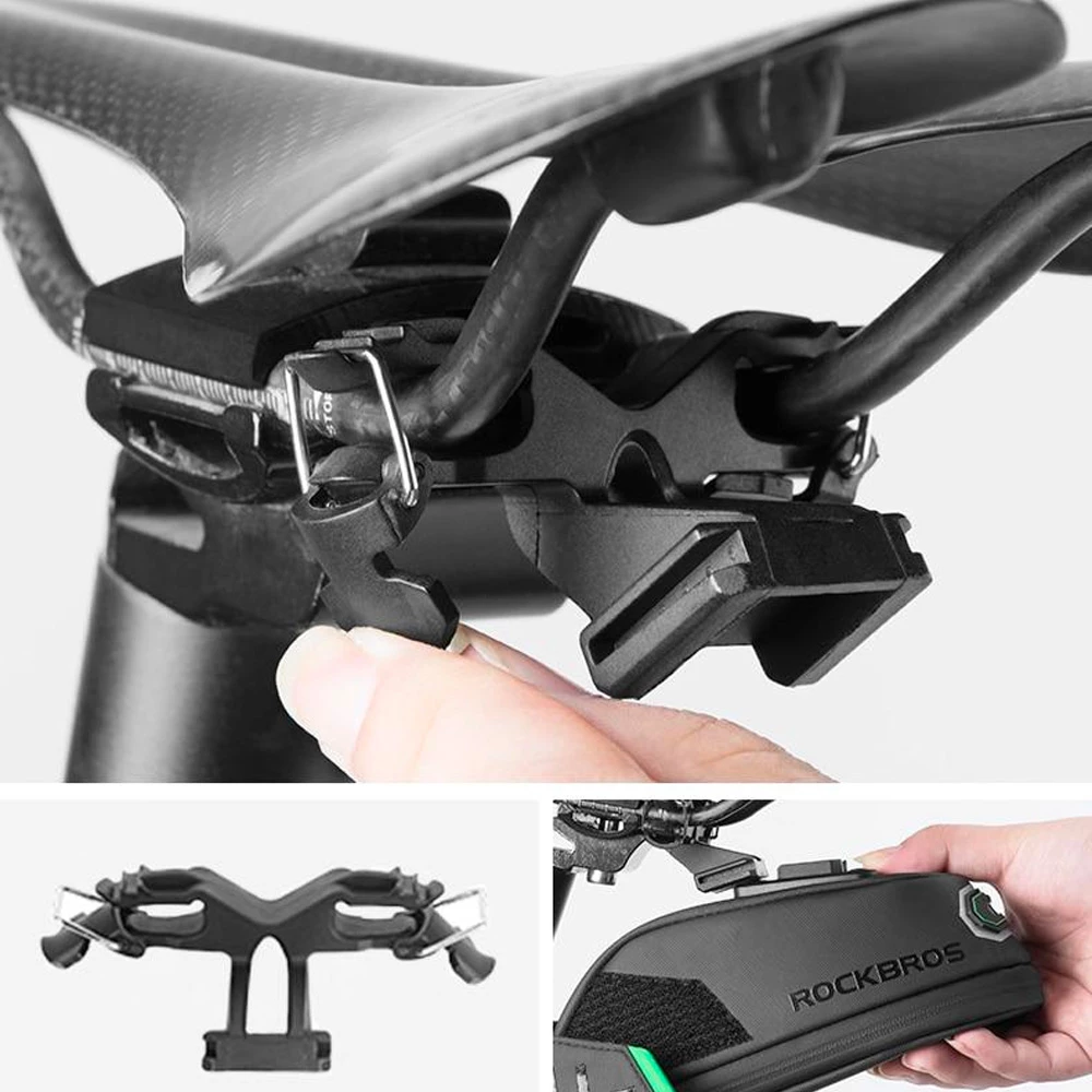 Çantë biçiklete Rockbros C27-1 nën sedilje, 1.5L, e zezë
