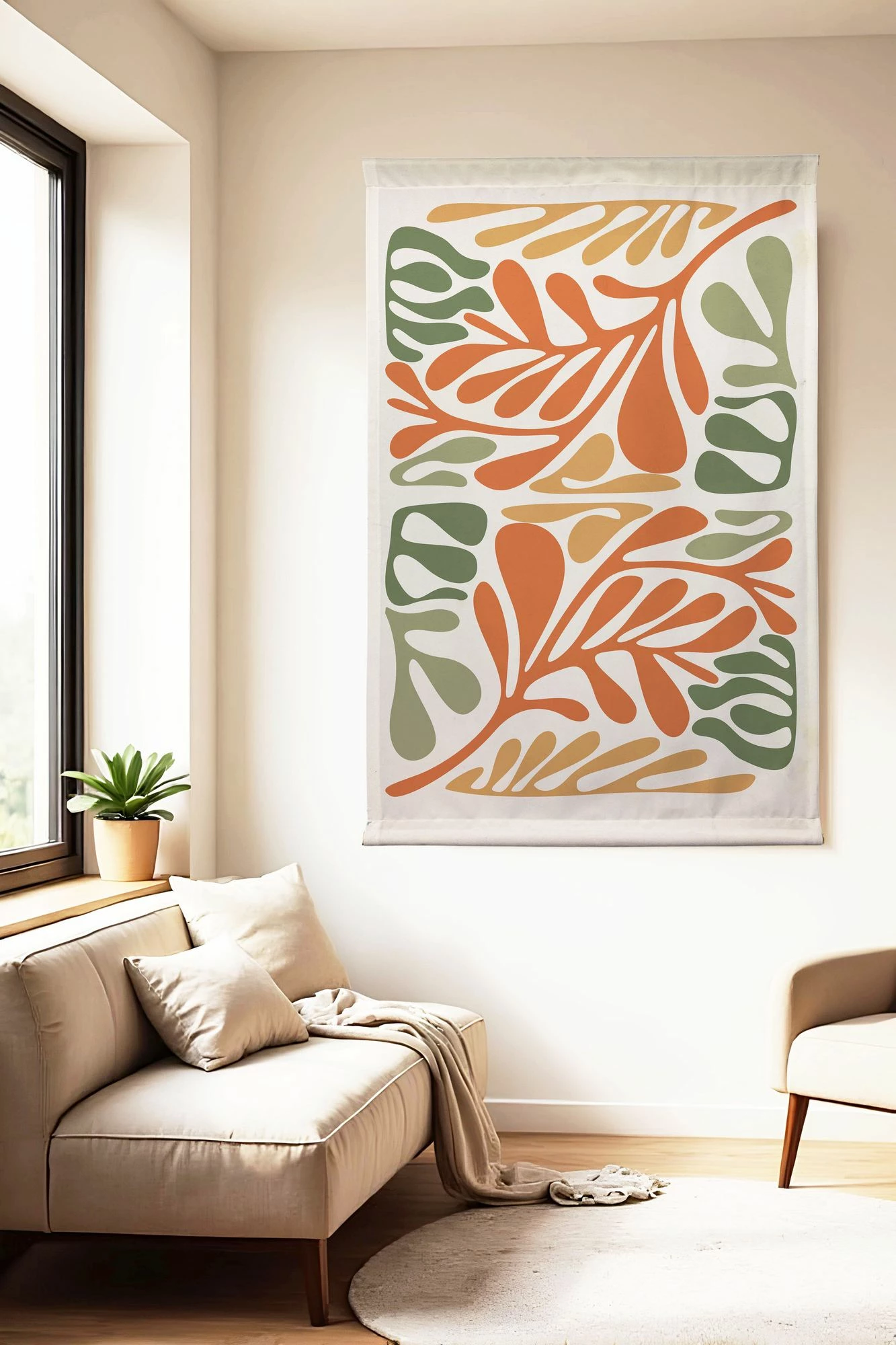 Pikturë dekorative poliestër Wallity, Polybaby 16, 70x120cm