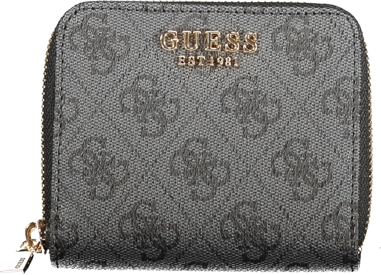 Portofol GUESS JEANS Laurel II për femra, i zi