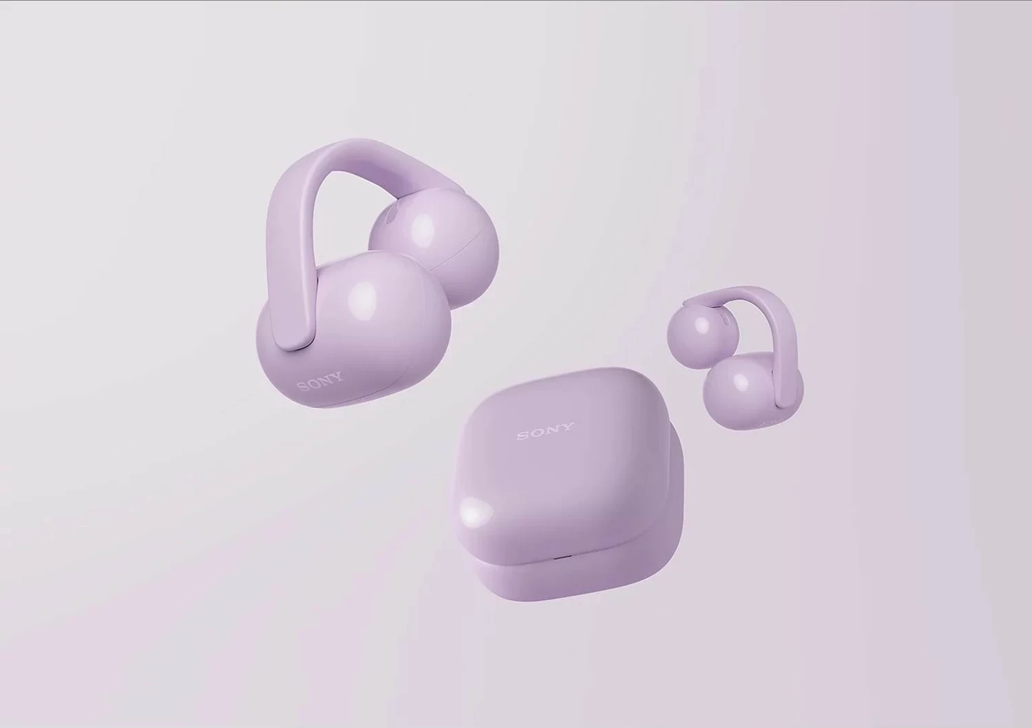 Kufje Sony LinkBuds Clip WF-LC900, True Wireless, IPX4, lejla