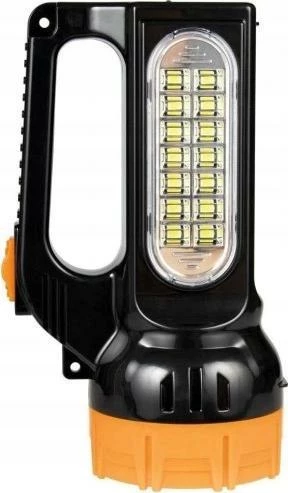 Reflektor dore i rikarikueshëm Libox LB0169 2-në-1 me panel solar, LED, i zi