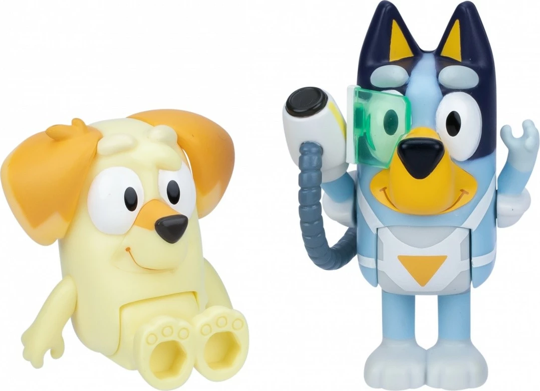 Set figurina Bluey Tm Toys BLU17652, Bluey & Chucky, plastikë, për fëmijë, shumëngjyrëshe