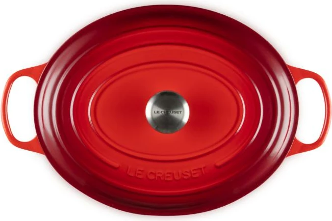 Tavë pjekjeje ovale Le Creuset Signature 35cm Cherry red