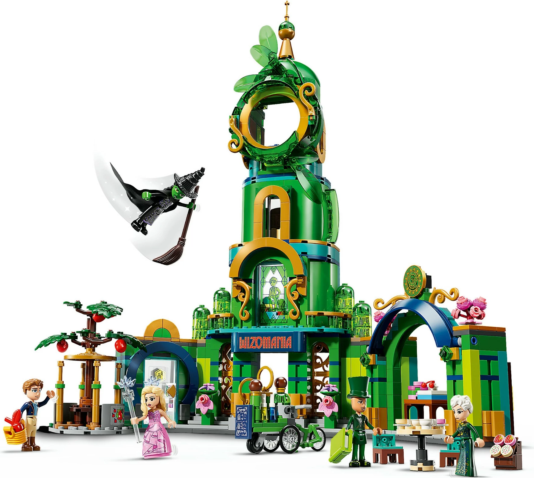 Set ndërtimi LEGO Wicked 75684 Willkommen in Emerald City, shumëngjyrësh