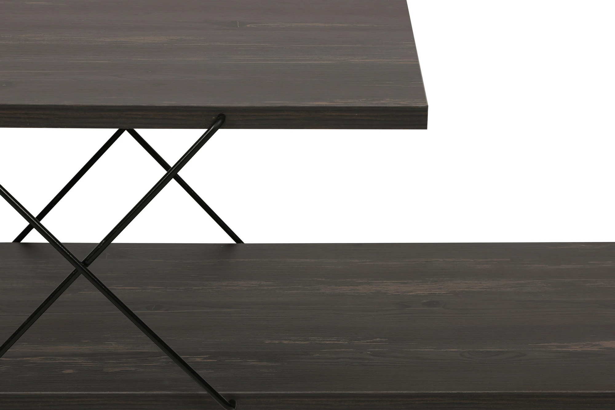 Komodë TV Hanah Home, Street, ngjyrë kafe e errët