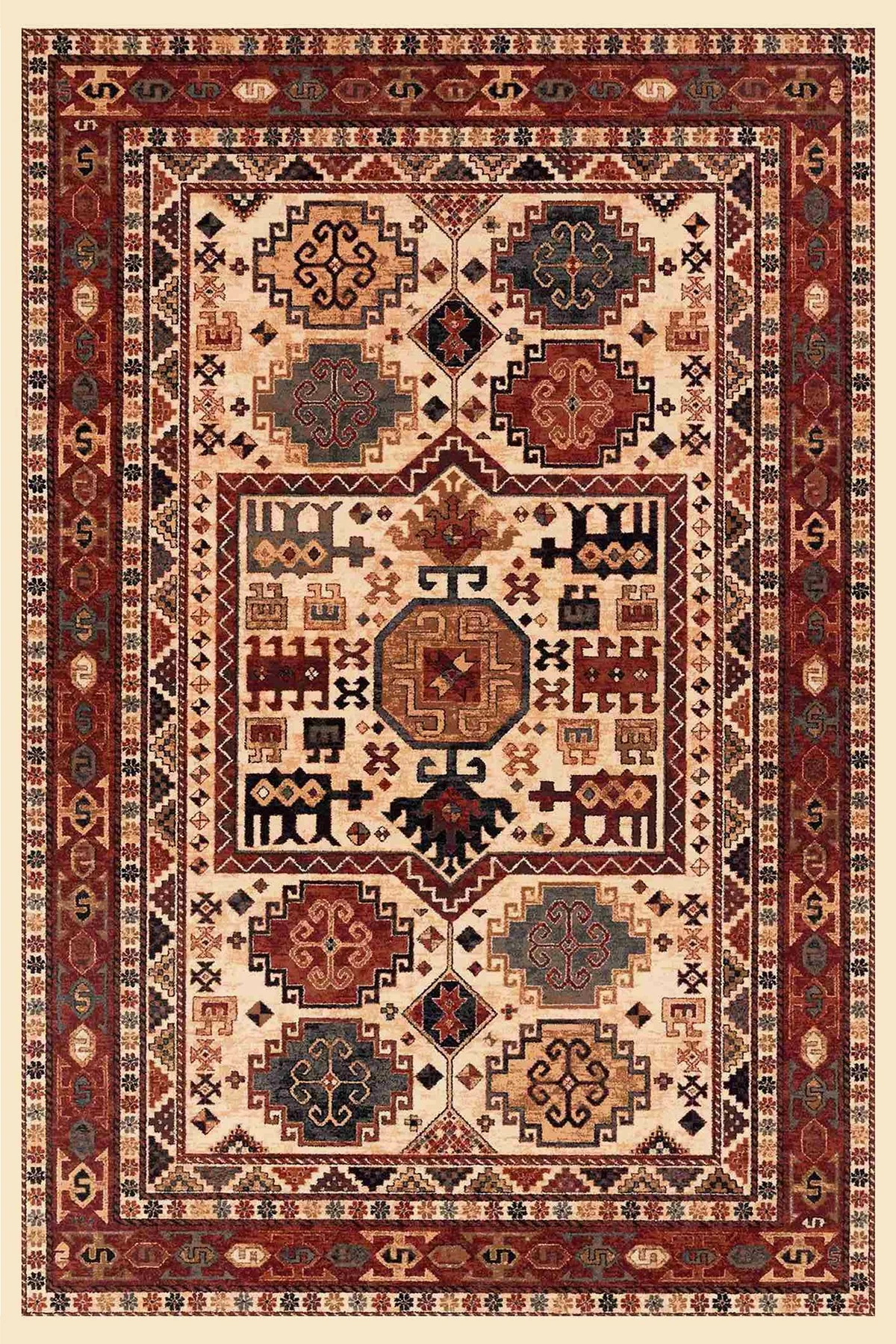 Qilim për korridor, shumëngjyrësh, Conceptum Hypnose CT-1158, 80x150cm