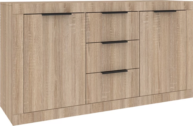 Bufe Doha, ngjyrë sonoma, 150x45x80.5cm