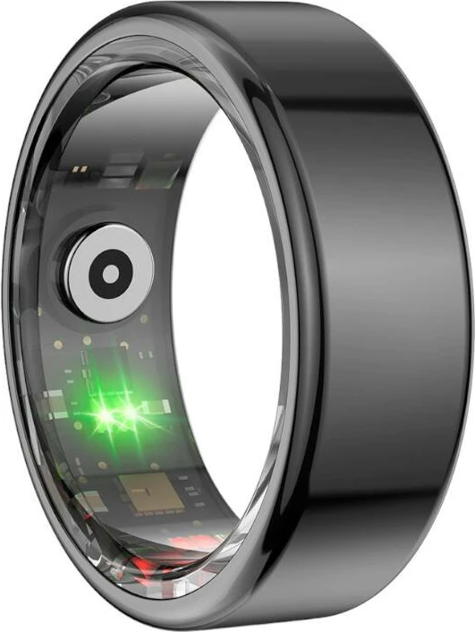 Smartring Colmi R02, madhësia 9, 18.9mm, e zezë