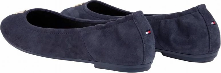 Këpucë ballerina për femra Tommy Hilfiger, blu marine