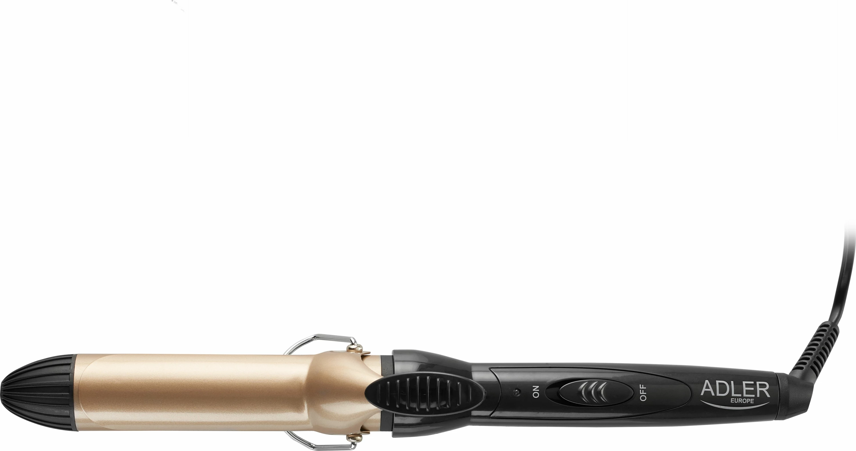 Hekur kaçurrelash Adler AD 2112, 32mm, 215°C, veshje qeramike, 55W, e zezë/ari