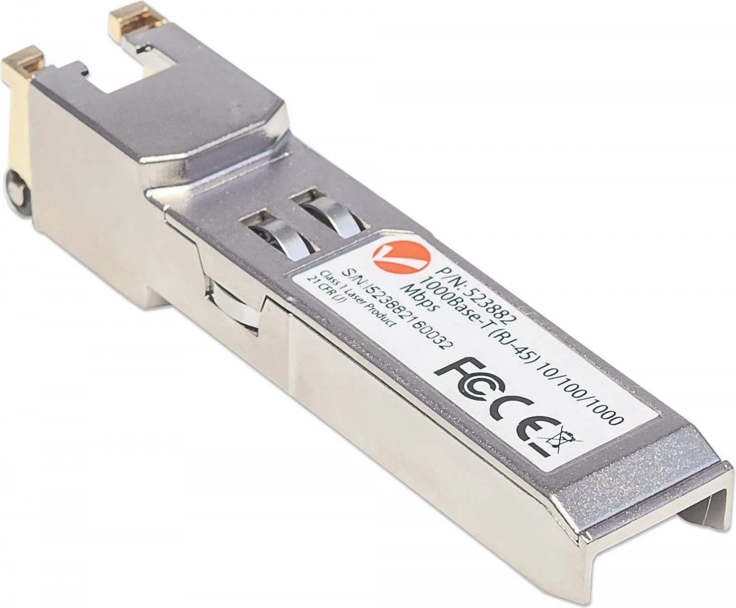 Moduli mini GBIC SFP Intellinet 523882, 1000Base-T RJ45, deri në 100m