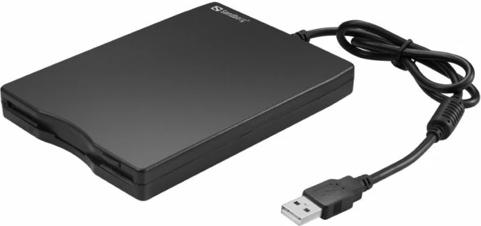 USB floppy drive ekstern Sandberg 133-50, 3.5\" 1.44MB/720KB, USB-A (USB 2.0), i zi, set me manual