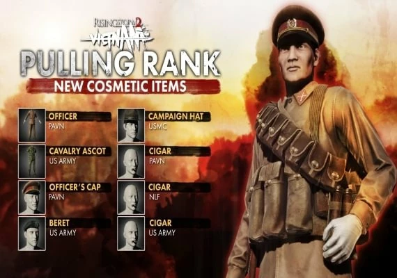 Rising Storm 2: Vietnam - Pulling Rank Cosmetic DLC EN/DE/FR/PT/RU/ES Global