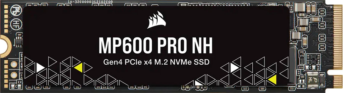 SSD M.2 NVMe Corsair MP600 PRO NH, 4TB, PCIe 4.0 x4, 7000MB/s, e zezë