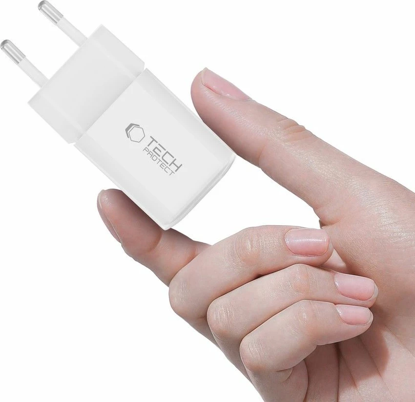 Karikues muri Tech-Protect NCM33W me 2 porta, 33W, i bardhë