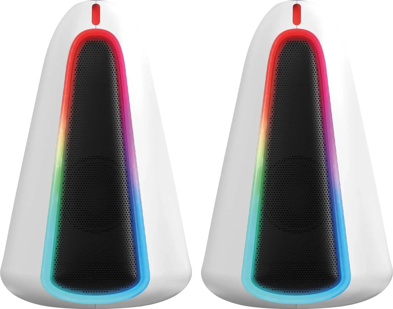 Altoparlantë Marvo Monka Zilla SG-500 2x3W RGB, të bardha, set 2 copë