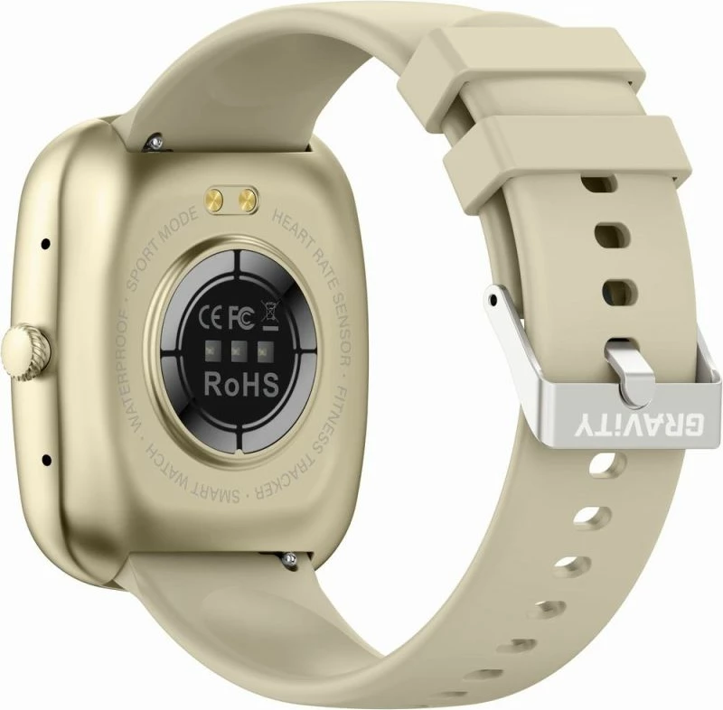 Smartwatch për femra Gravity, bezhë