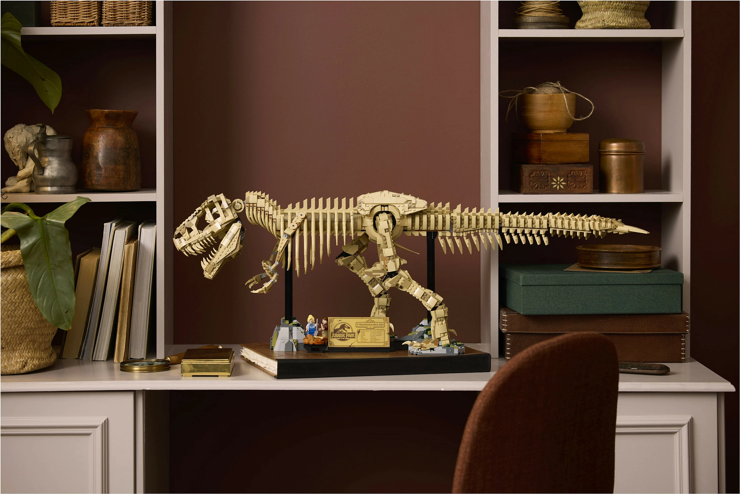 Set ndërtimi LEGO Jurassic World 76968 Dinosaur Fossils: Tyrannosaurus Rex, 3145 copë, Shumëngjyrësh