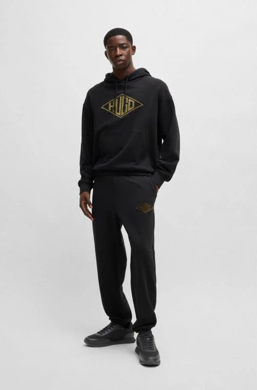 Këpucë për meshkuj Hugo, të zeza