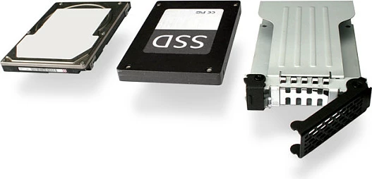 Tray për HDD/SSD Icy Dock MB991TRAY-B, 2.5" SATA/SAS, SECC, zi/argjend