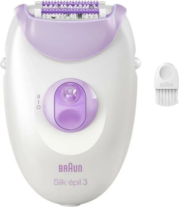 Epilator Braun Silk-épil 3 SE3000, vjollcë/bardhë