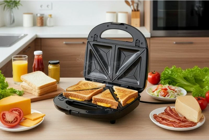 Sandwich maker multifunksional ELDOM ST250 5-në-1, i zi