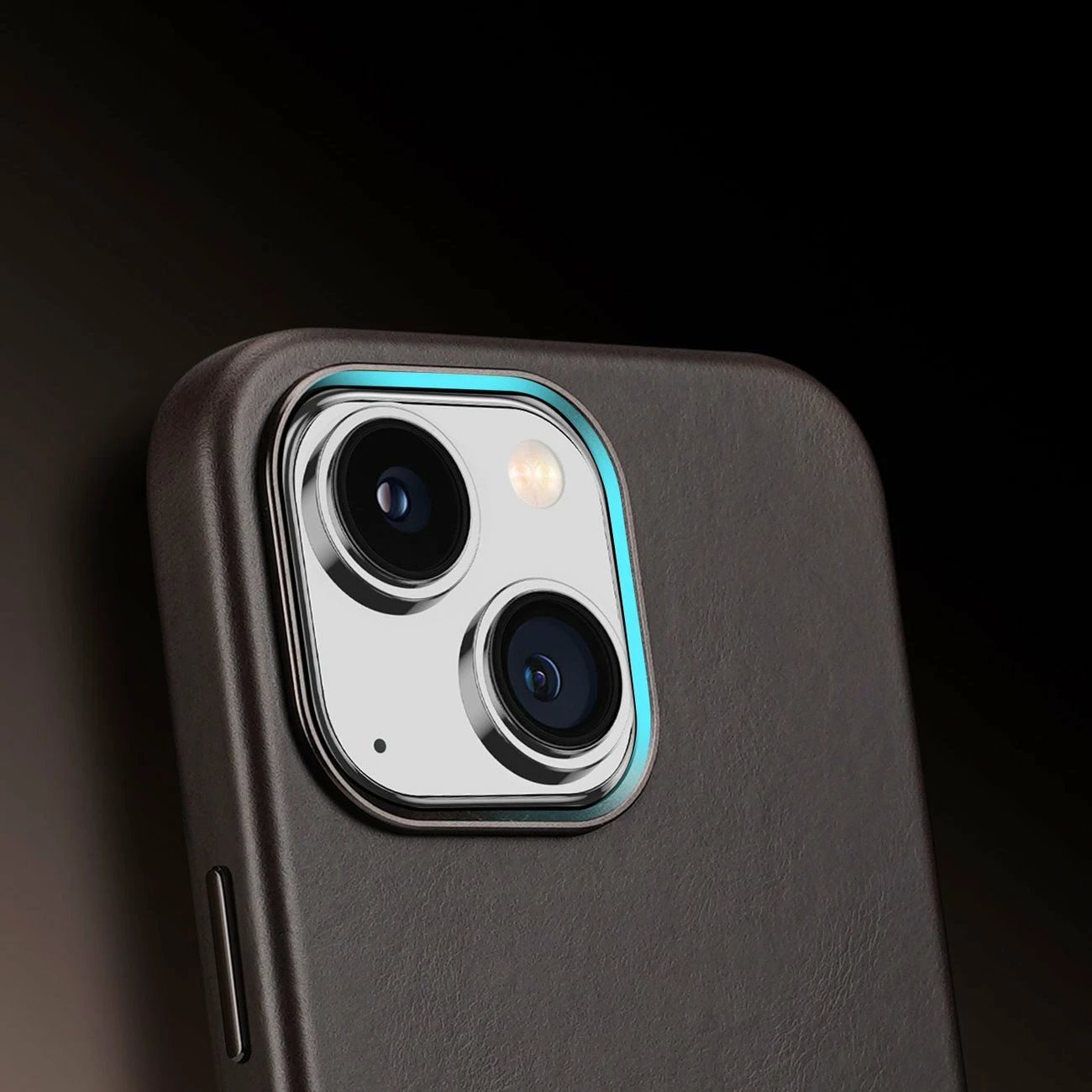 Mbështjellës Dux Ducis Naples për iPhone 14 Plus, lëkurë, MagSafe, Kafe e errët