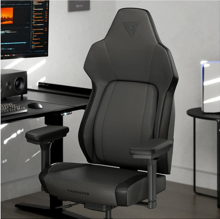 Karrige gaming ThunderX3 CORE Smart ergonomike, e zezë
