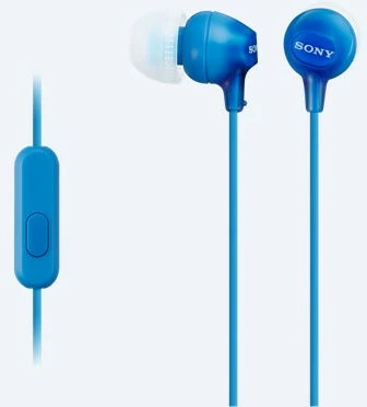 Kufje in-ear Sony MDR-EX15AP me mikrofon, Kaltër