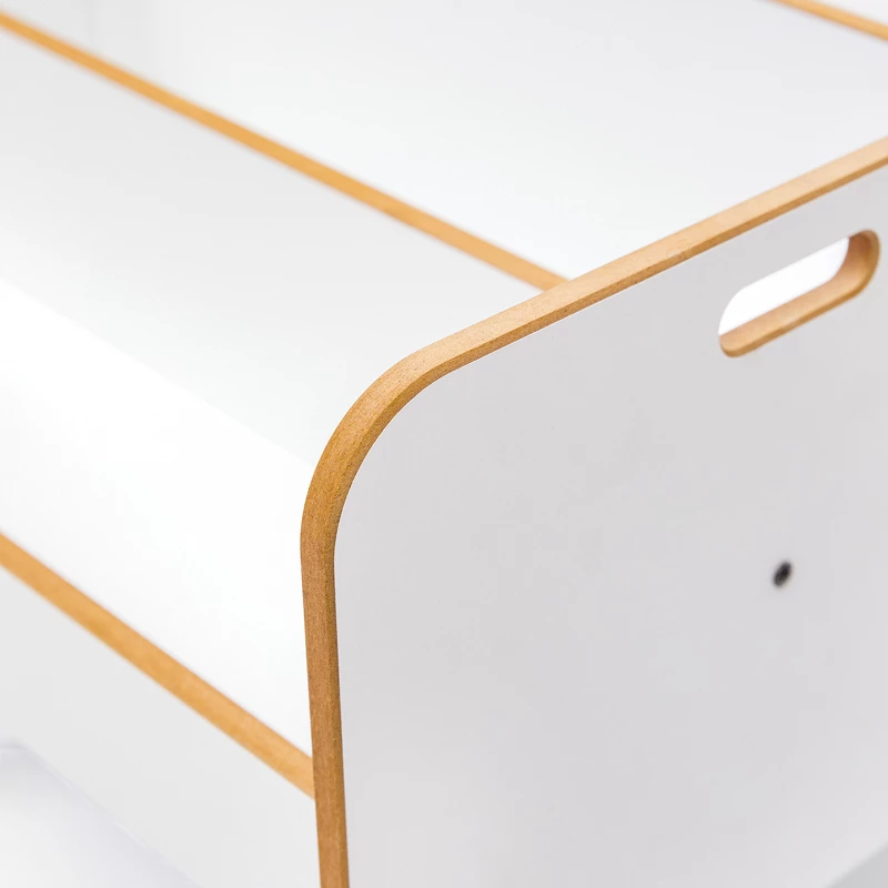 Raft Dovere, ngjyrë e bardhë, MDF, 56x34x55cm