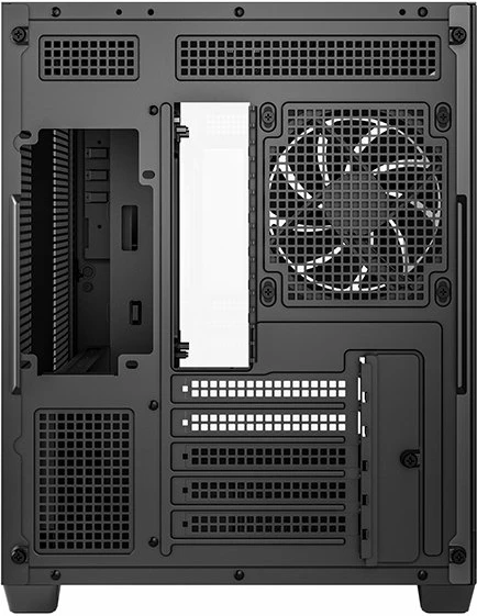 Kasë Deepcool CG330 3F Micro-ATX/ITX, 3x ARGB fan, xham i kalitur, Black