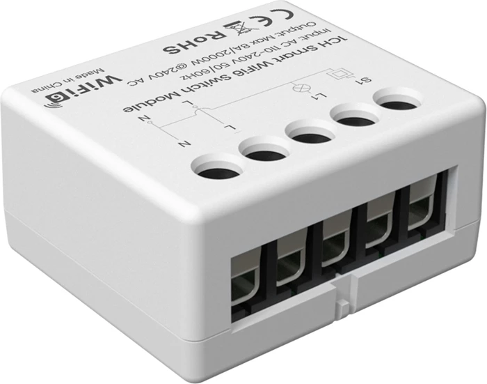 Modul switch smart Avatto WSM20-W1, Wi‑Fi 6, 1-kanal, matje energjie, 8A/2000W