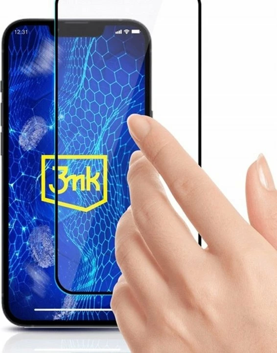Xham i kalitur 3MK HardGlass Max Lite për Samsung Galaxy A36/A56, 0.3 mm, 9H, i zi, 1 copë