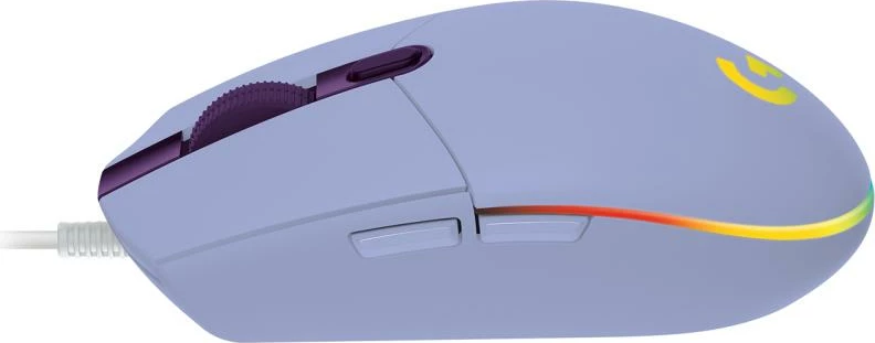 Maus Logitech G102 LIGHTSYNC 8000 DPI RGB me kabllo, 6 butona, 910-005854, purple