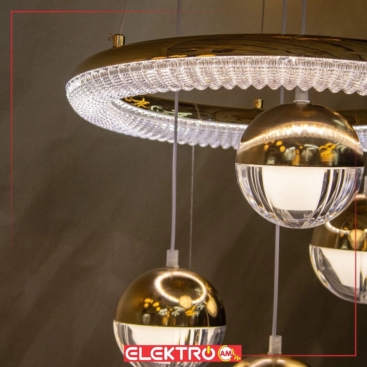 Abazhure LED i varur 8964-4 GD