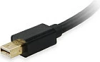 Adapter EQUIP Mini DisplayPort në DVI-I Dual Link, 1920x1080, i zi