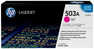 Toner HP 503A Q7583A rendiment 5,500–8,800 faqe, magenta