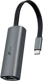 Adapter rrjeti TP-Link UE302C USB-C në Ethernet Gigabit, e zezë