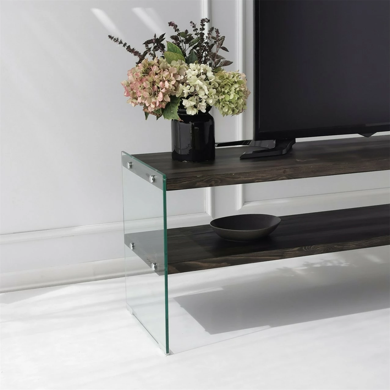 Komodë TV Hanah Home, Aqua TV, ngjyrë antracit