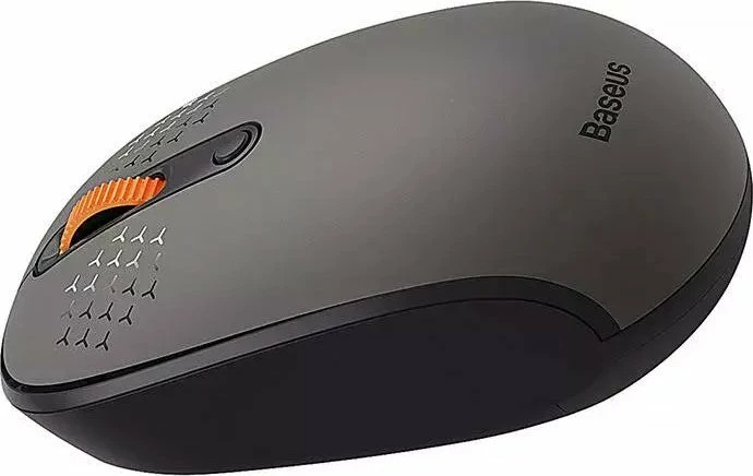 Maus Baseus F01B Tri-Mode 1600 DPI, Bluetooth + 2.4G, lidhje 3 pajisje, gri