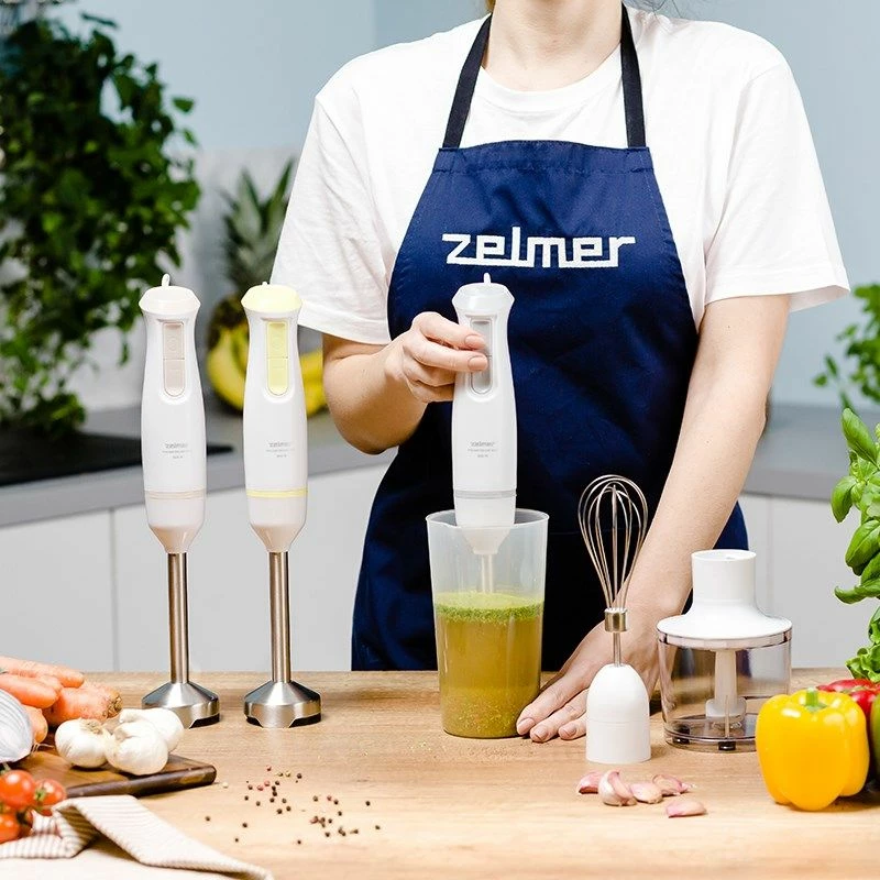 Blender dore Zelmer Pulsar ZHB4562L, bardhë/lime