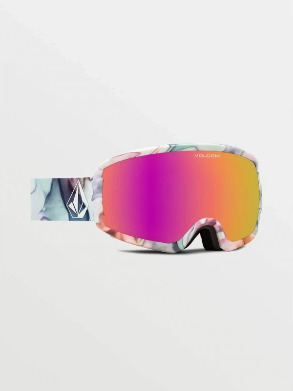 Syze për snowboard Volcom, për meshkuj dhe femra, ngjyrë krom rozë