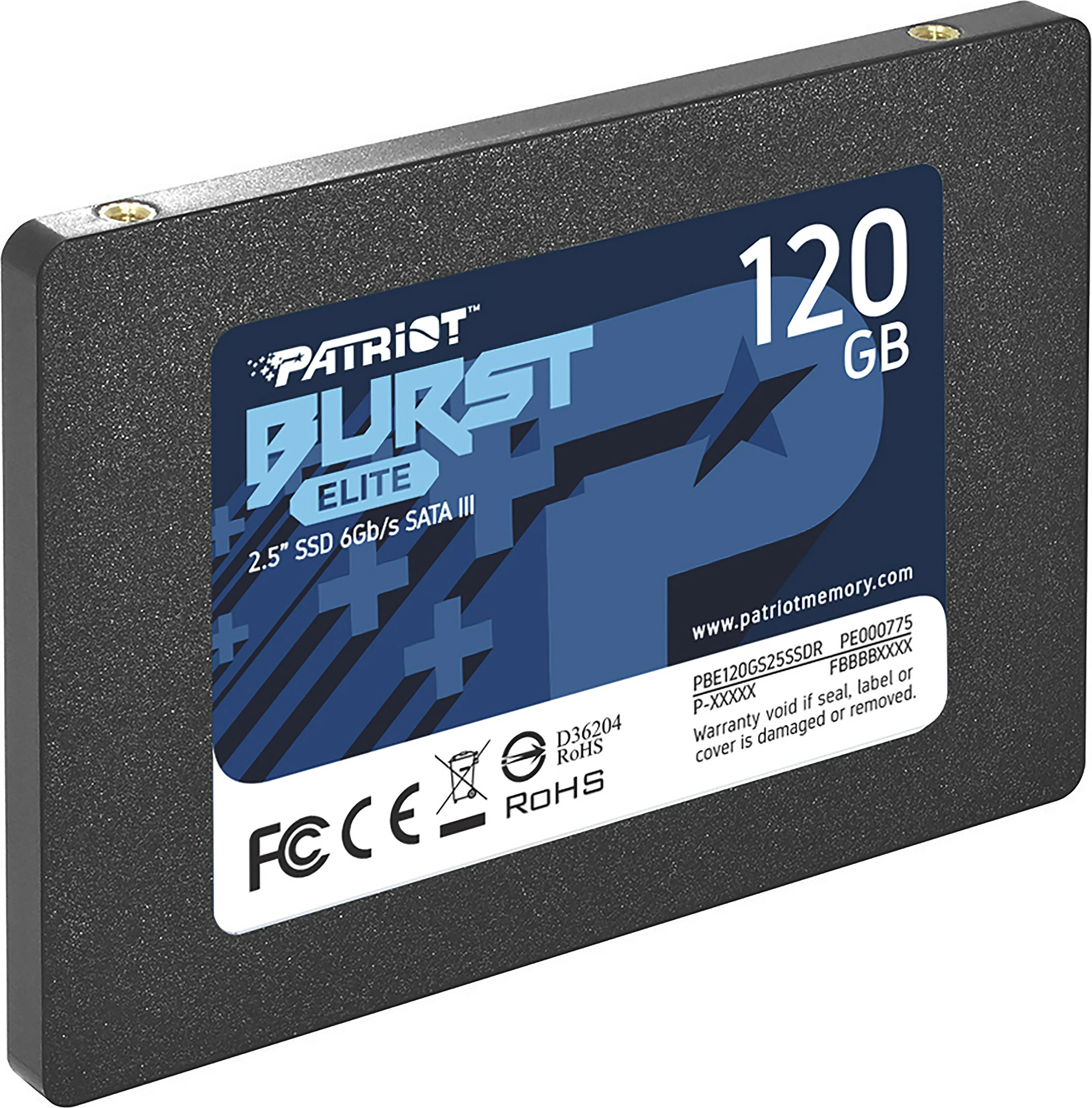 SSD i brendshëm Patriot Burst Elite 120GB, 2.5" SATA3, 450/350 MB/s